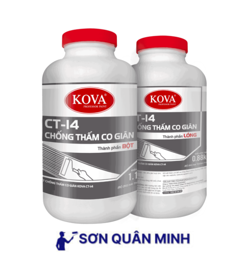 Chất chống thấm co giãn KOVA CT-14 (Bộ 2 thành phần)