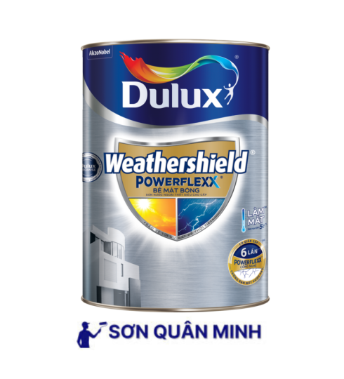 Dulux Weathershield Powerflexx Bề Mặt Bóng - GJ8