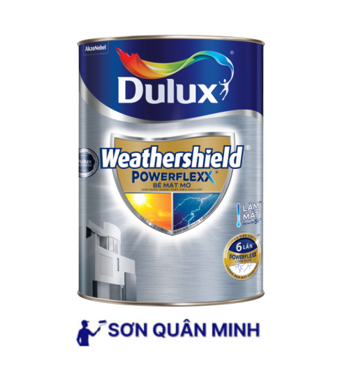 Dulux Weathershield Powerflexx Bề Mặt Mờ -GJ8