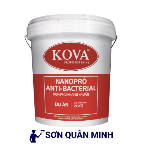 Sơn Nội Thất Kháng Khuẩn Siêu Cao Cấp KOVA NANO Anti-Bacteria