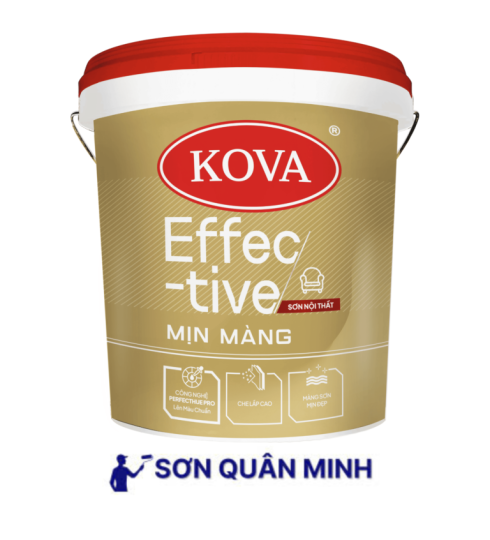 Sơn nội thất KOVA Effective Mịn Màng