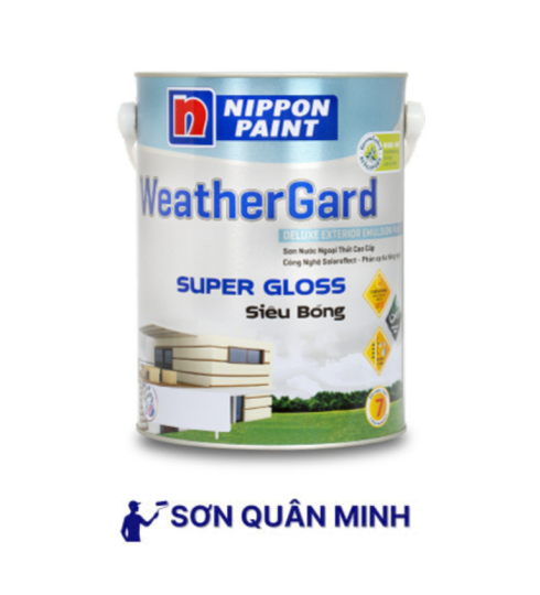 Sơn Nippon WeatherGard Siêu Bóng