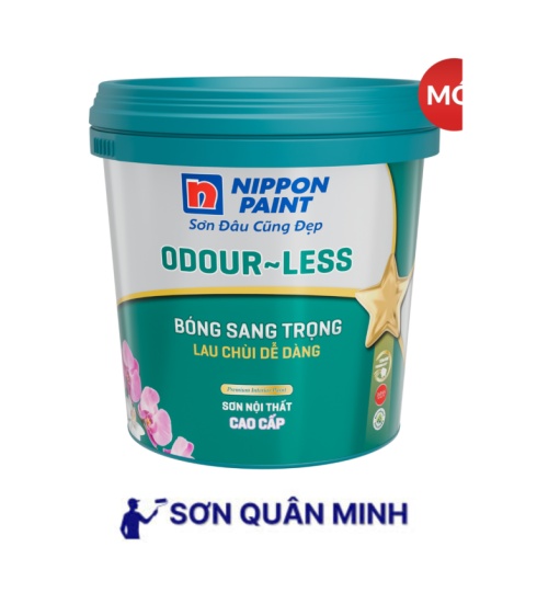 Sơn Nippon Odour-less Bóng Sang Trọng