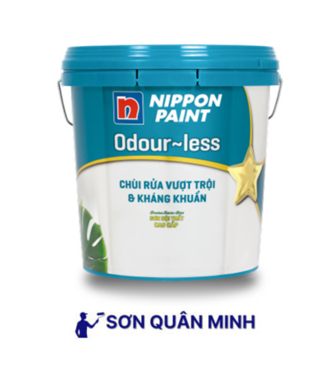 Sơn Nippon Odour-less Chùi Rửa Vượt Trội & Kháng Khuẩn