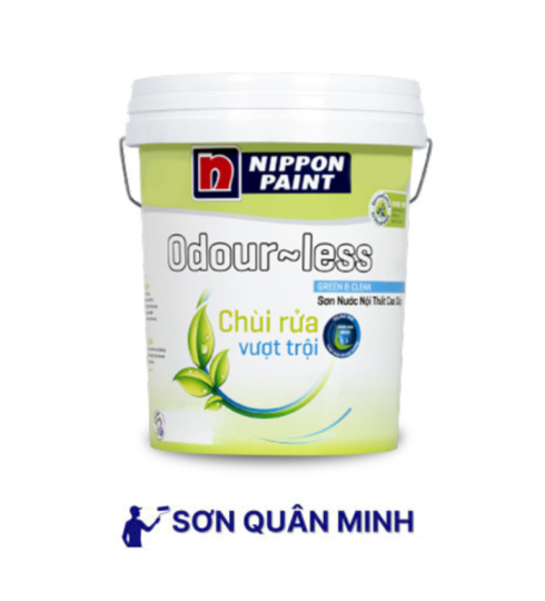 Sơn Nippon Odour-Less Chùi Rửa Vượt Trội