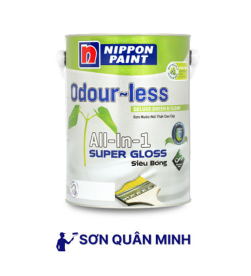 Sơn Odour-less All-in-1 Siêu Bóng